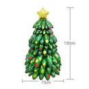 inflable con temática navideña