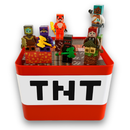 BLOQUES MAGNÉTICOS DE MINECRAFT